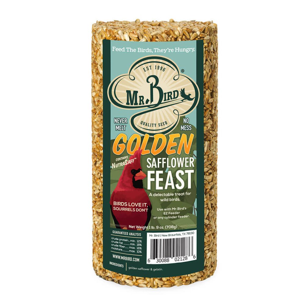 Golden Safflower Cylinder - Small
