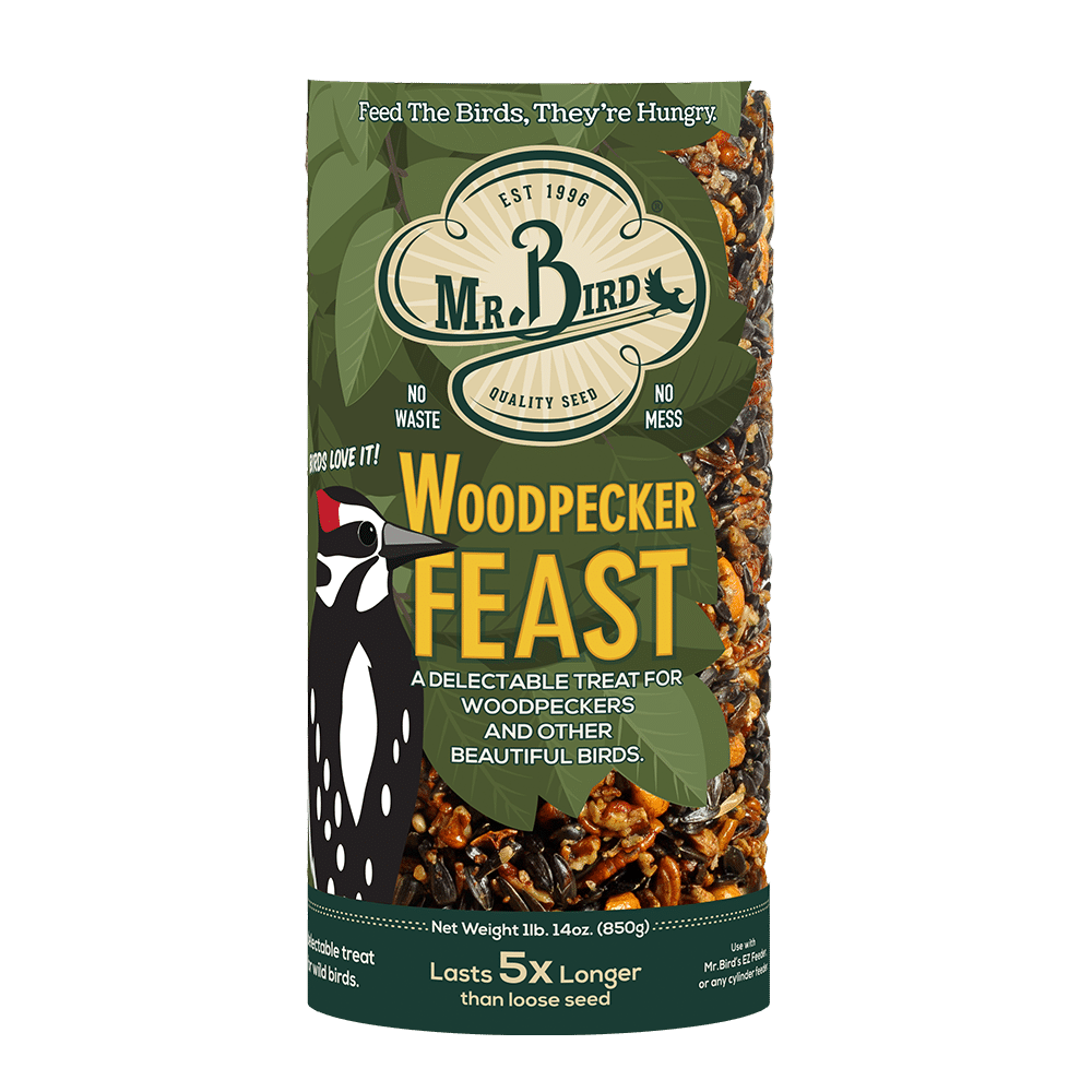 Woodpecker Feast Cylinder - Small